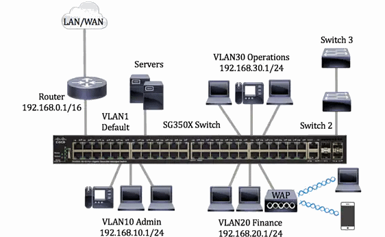 switches, routers, and wireless access points