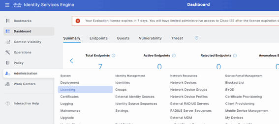 فعالسازی Cisco ISE Smart License-10