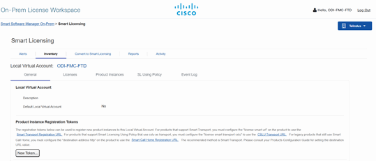 Smart License Cisco ESA-6