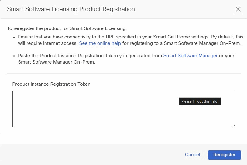 فعال سازی (Stealthwatch) Cisco SNA Smart License