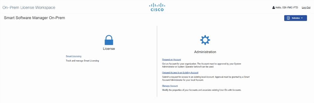 فعال سازی (Stealthwatch) Cisco SNA Smart License